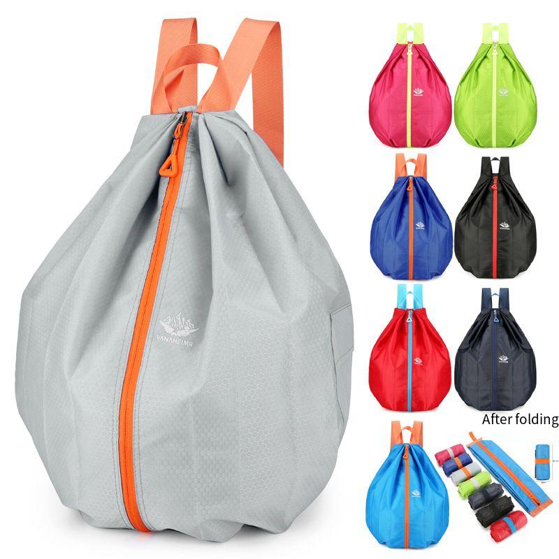 Embroidery Bag - Fashionable Skin Bag Foldable Sports Backpack
