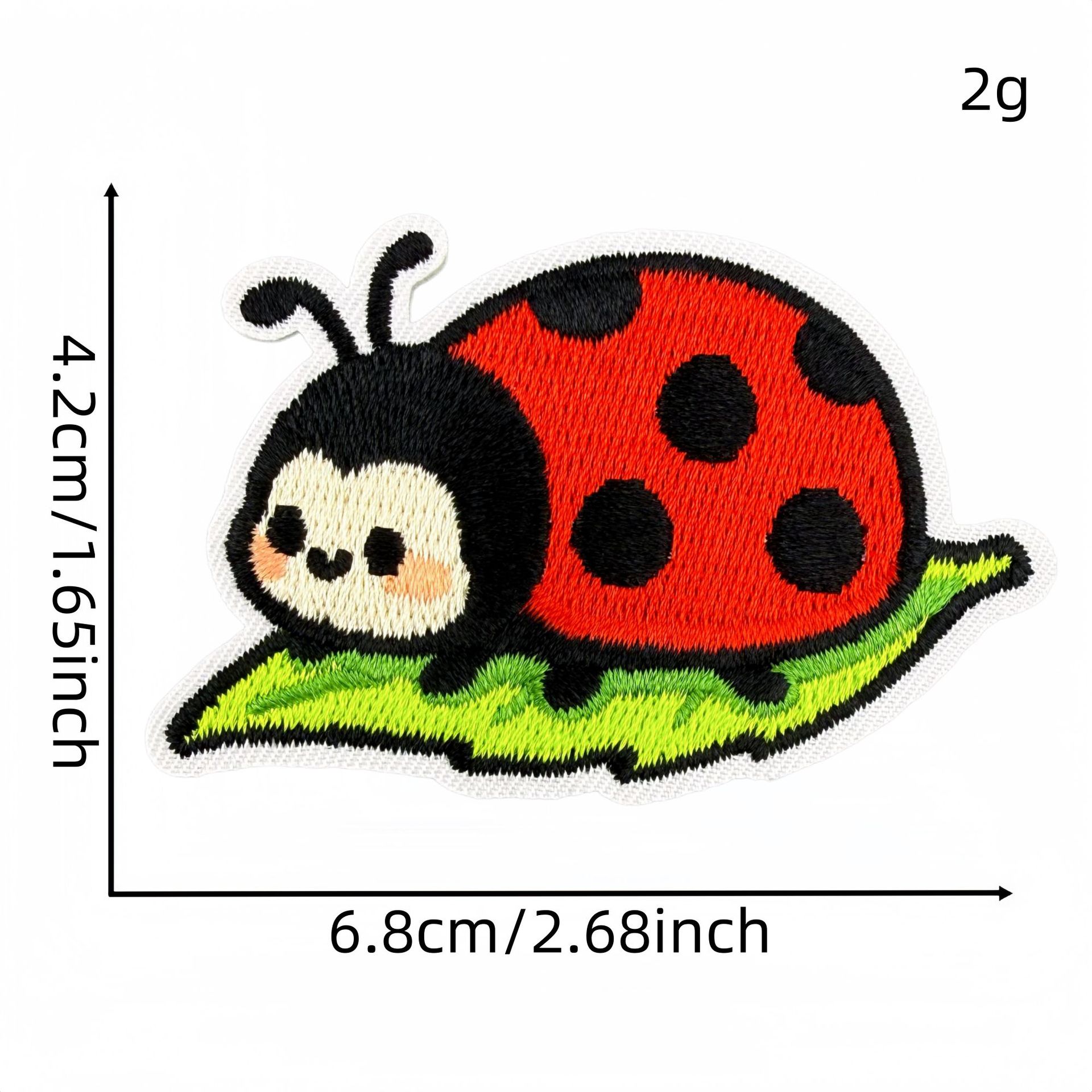 10Pcs Cartoon Ladybug Embroide - đánh giá và giá Embroidery Lady Bug