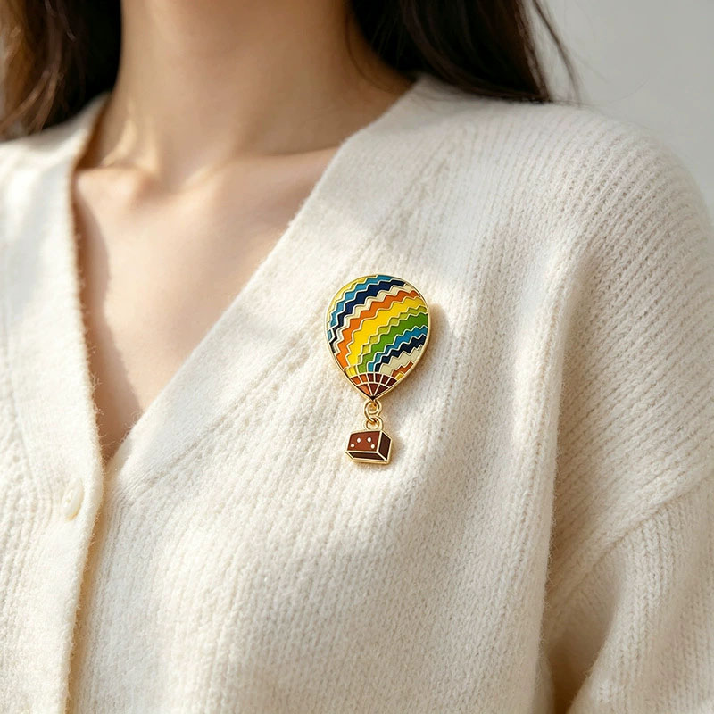 Hot Air Balloon Shaped Metal B - đánh giá và giá Embroidery Bali
