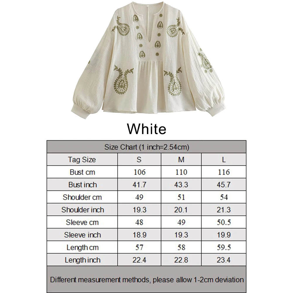 Womens New Loose Cotton Embroi - đánh giá và giá Embroidery Cotton Shirt