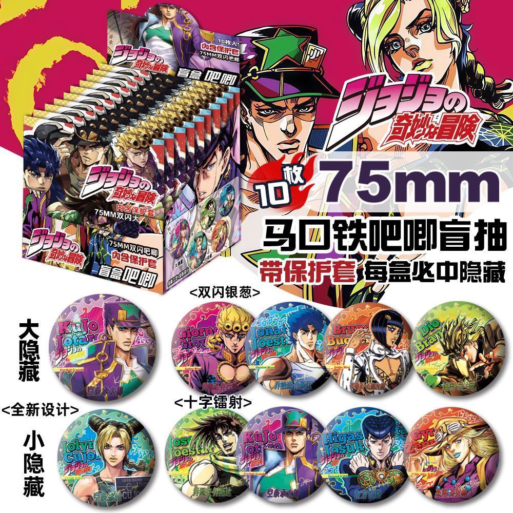 JoJo's Bizarre Adventure 75mm  - đánh giá và giá Embroidery Reddit