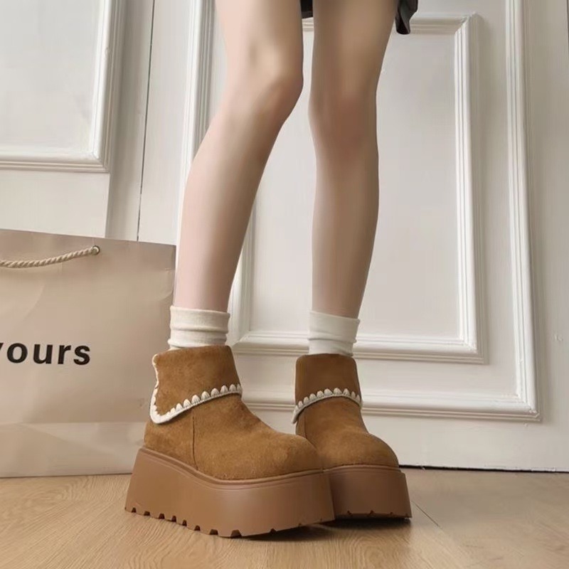 Women Winter Platform Snow Boo - đánh giá và giá Embroidery Garments