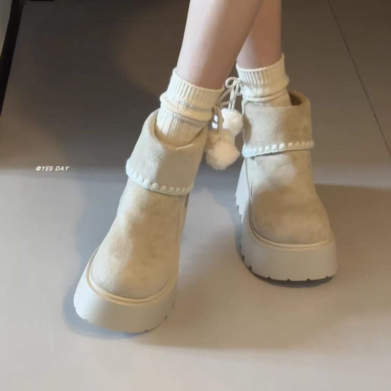 Women Winter Platform Snow Boo - đánh giá và giá Embroidery Garments