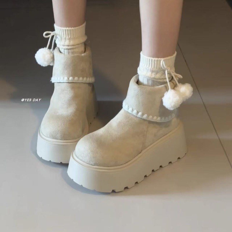 Women Winter Platform Snow Boo - đánh giá và giá Embroidery Garments