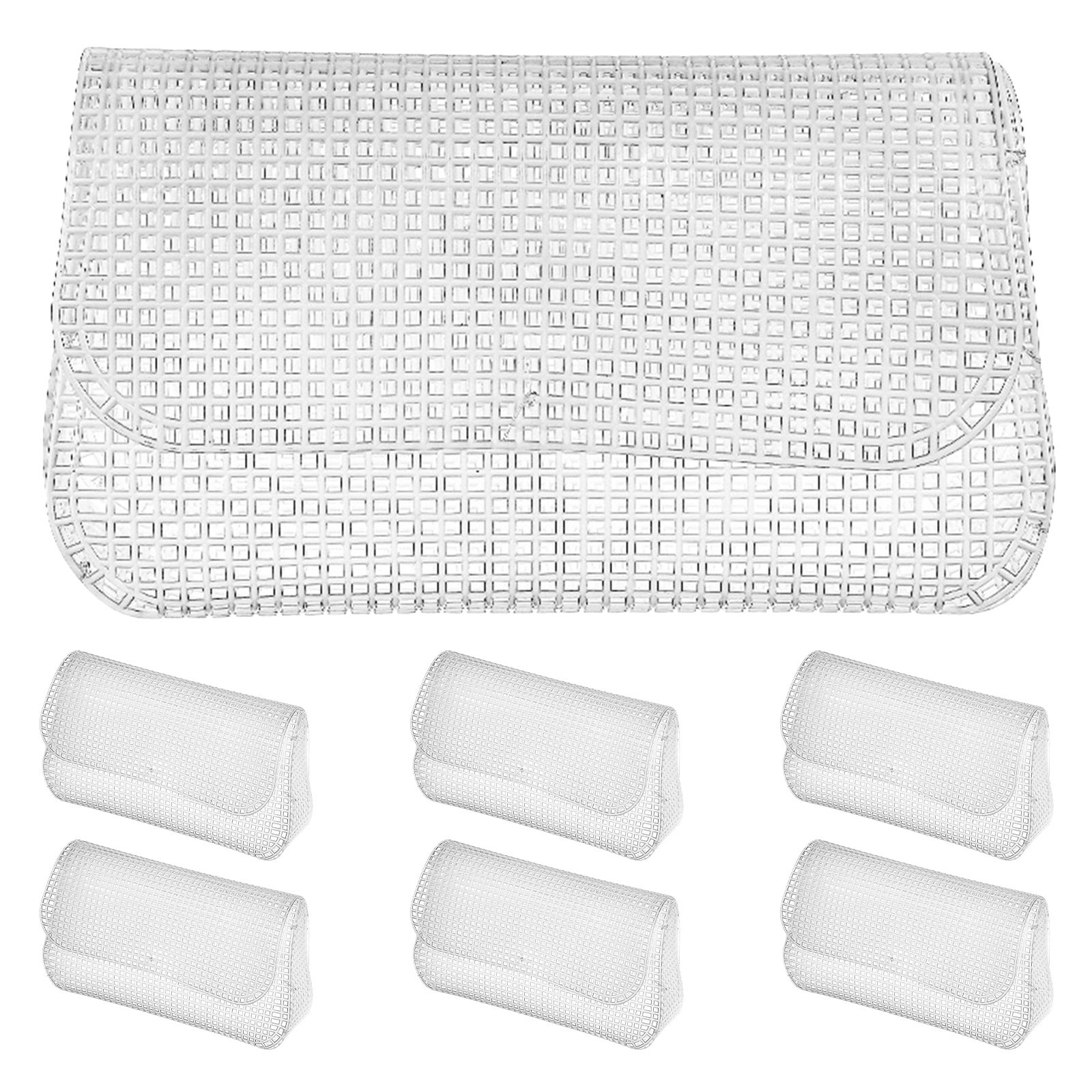 7pcs Flexible Cuttable Plastic - đánh giá và giá Embroidery Bag