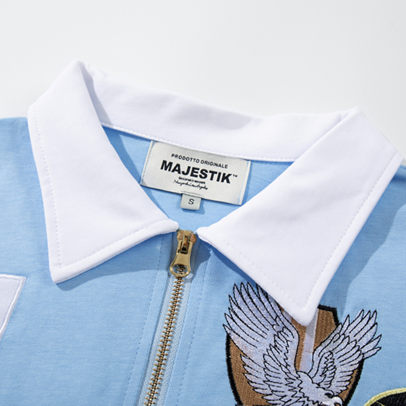 American Fashion Brand MAJESTI - đánh giá và giá Embroidery Design Logo