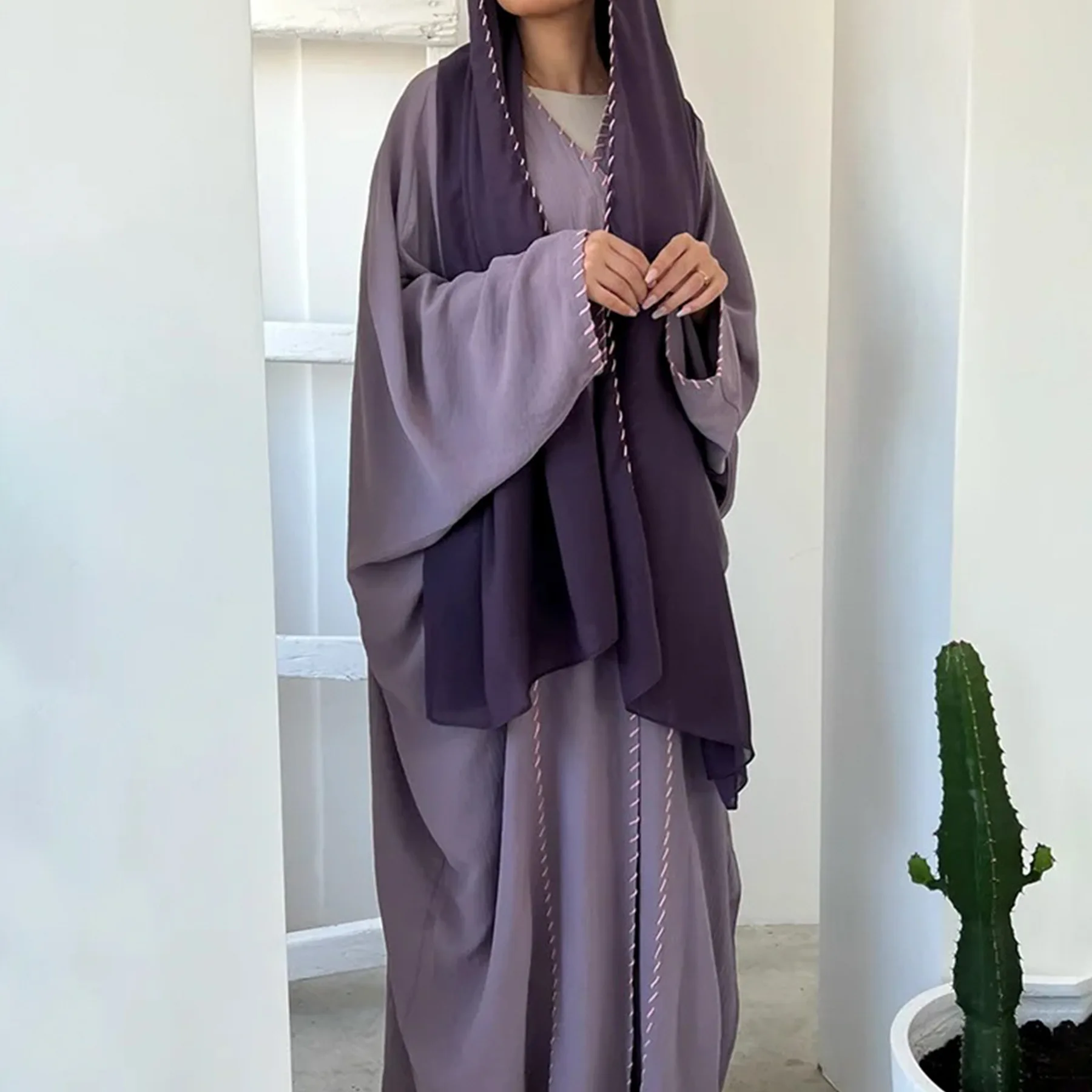 Morocco Kimono Open Abayas Lux - đánh giá và giá Embroidery Kebaya