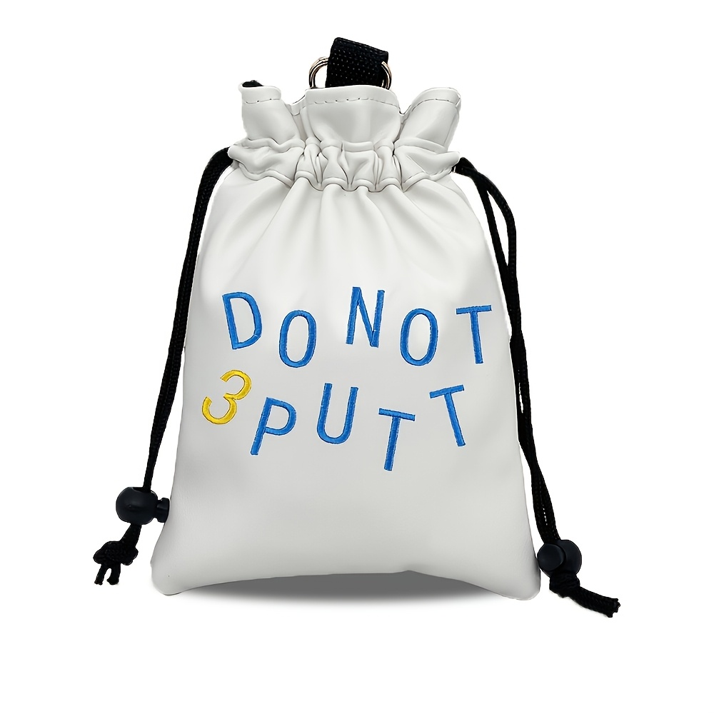 1pc Golf Ball Bag, PU Material - đánh giá và giá Embroidery Bag
