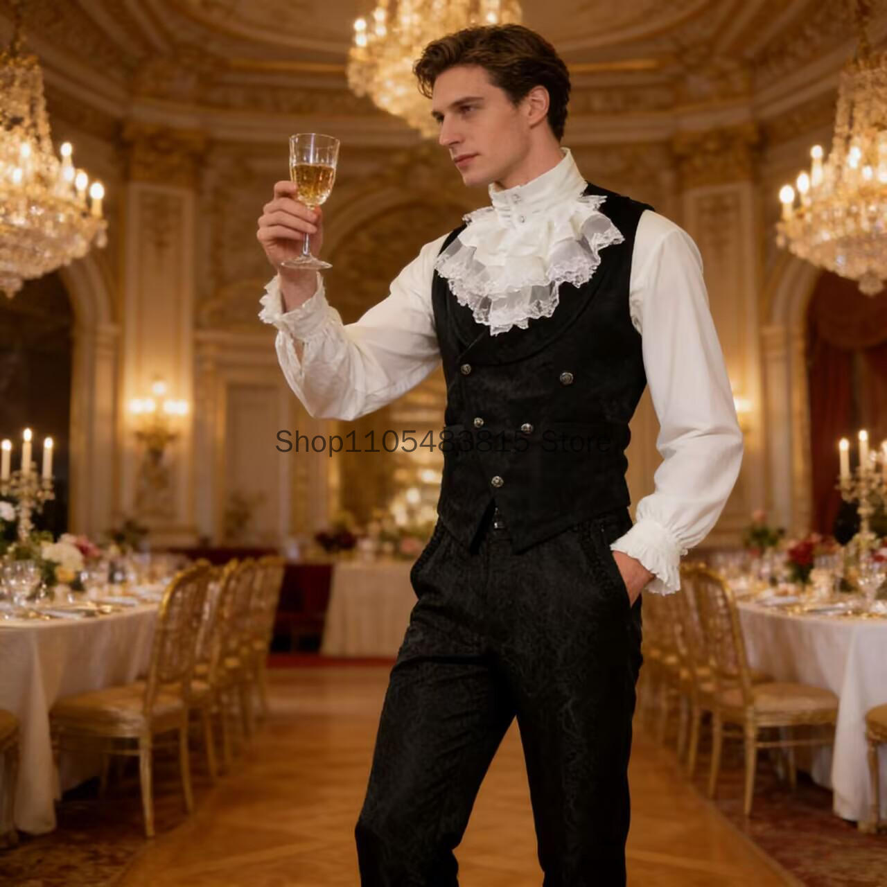 Medieval Men's Noble Vest Embr - đánh giá và giá Embroidery Online