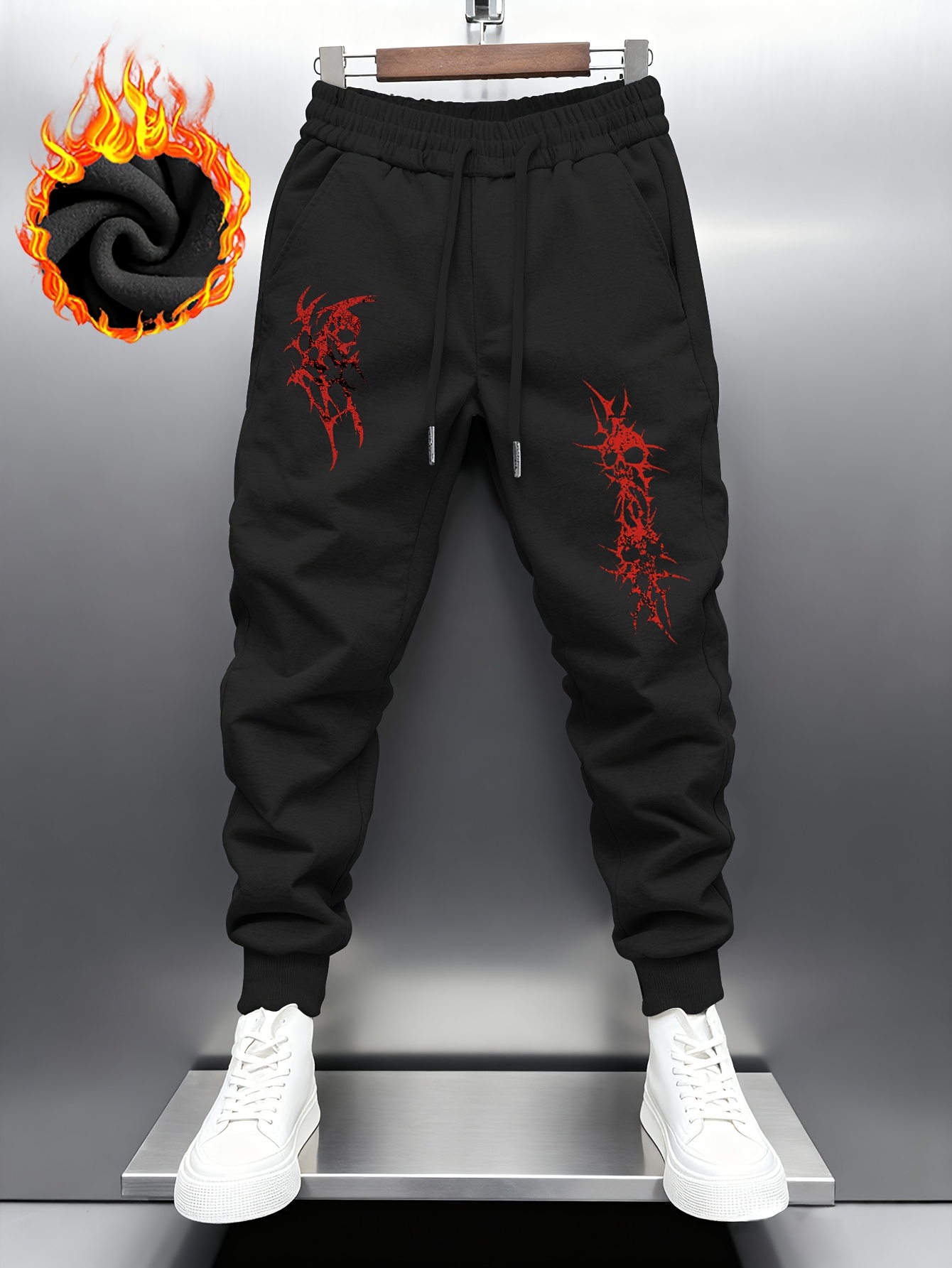 Thick Fleece Lined Black Men's - đánh giá và giá Embroidery Online