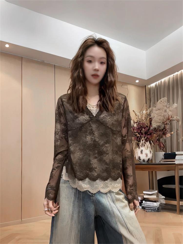 Retro Rose Embroidery Lace Lon - đánh giá và giá Embroidery Rose